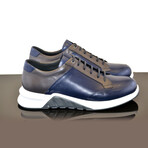 Fashion Sneaker // Navy + Gray (US: 7)