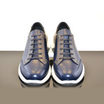 Fashion Sneaker // Navy + Gray (US: 7.5)