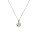 18k White Gold Diamond Necklace III // 16.5"