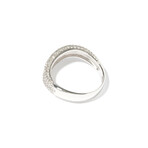 18k White Gold Diamond Ring XIV (Ring Size: 5.75)