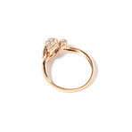 18k Pink Gold Diamond Ring I // Ring Size: 7