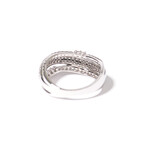 18k White Gold Diamond Ring I (Ring Size: 6.25)