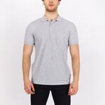 Short Sleeve Polo Shirt // Gray (2XL)