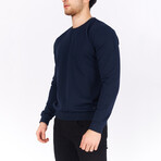 Sweatshirt // Navy Blue (L)