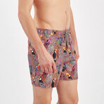 Toucan Swim Shorts // Multicolor (M)