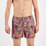 Toucan Swim Shorts // Multicolor (2XL)
