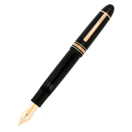 Montblanc Meisterstuck Resin + 18k Rose Gold Fountain Pen // 112667 // Store Display