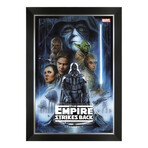 Star Wars The Empire Strikes Back Comic Book Cover Art // Framed Art Print