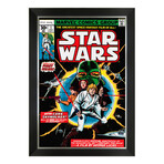 Star Wars Marvel Comics First Issue Cover Art //  Framed Art Print