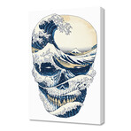 The Great Wave Of Skull (24"H x 16"W x 1.5"D)