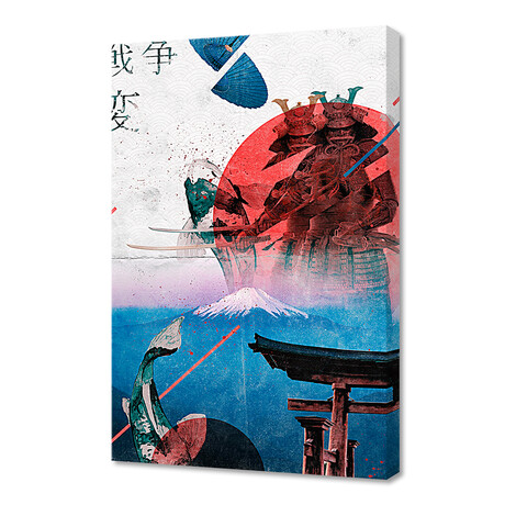 Samurai Print (16"H x 24"W x 1.5"D)
