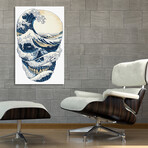 The Great Wave Of Skull (24"H x 16"W x 1.5"D)