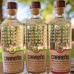 Carreño Set // 3 Bottles + Hand-Made Copita // 750 ml Each