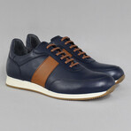 Sport Sneaker // Navy + Tan (Euro Size 39)