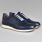 White Base Sport Sneaker // Navy Blue (Euro Size 39)