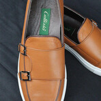 Monk Strap Sport Sneaker // Tan (Euro Size 38)