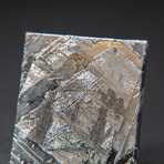 Genuine Natural Seymchan Meteorite Square Slice + Acrylic Display Stand // V1 // 15 g