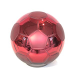 Crystal Soccer Ball // Red Sandblasted