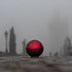 Crystal Soccer Ball // Red