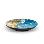 Cosmic Diner Porcelain Plate // Earth Asia