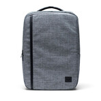 Travel Backpack // Raven Crosshatch