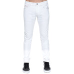 Rocker Slim Premium Stretch Jeans // White (38WX34L)