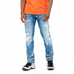 Rocker Slim Premium Stretch Jeans // Dune (42WX34L)