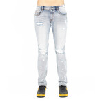 Rocker Slim Premium Stretch Jeans // Bleach (42WX34L)