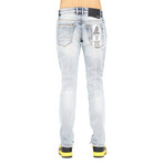 Rocker Slim Premium Stretch Jeans // Bleach (33WX34L)