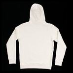 Taurus Hooded Sweatshirt // White + Black (2XL)
