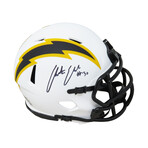 Austin Ekeler // Los Angeles Chargers // Signed Riddell Lunar Eclipse Speed Mini Helmet
