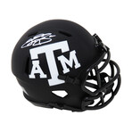 Johnny Manziel // Texas A&M // Signed Eclipse Riddell Speed Mini Helmet