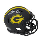 Davante Adams // Green Bay Packers // Signed Eclipse Riddell Speed Mini Helmet