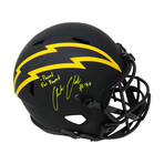 Austin Ekeler // Los Angeles Chargers // Signed Riddell Full Size Speed Replica Helmet // w/ "Pound For Pound" Inscription