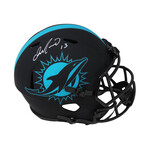 Dan Marino // Miami Dolphins // Signed Eclipse Riddell Full Size Speed Replica Helmet