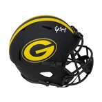 Brett Favre // Green Bay Packers // Signed Eclipse Riddell Full Size Speed Replica Helmet