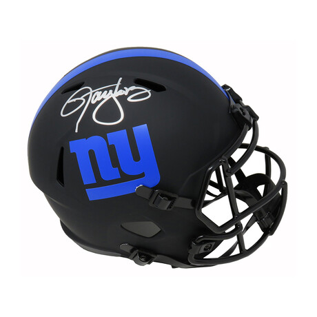 Lawrence Taylor // New York Giants // Signed Eclipse Riddell Full Size Speed Replica Helmet