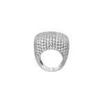 18k White Gold Diamond Ring // Ring Size: 6.5 // Pre-Owned