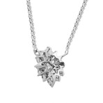 Platinum Diamond Necklace // 17" // Pre-Owned