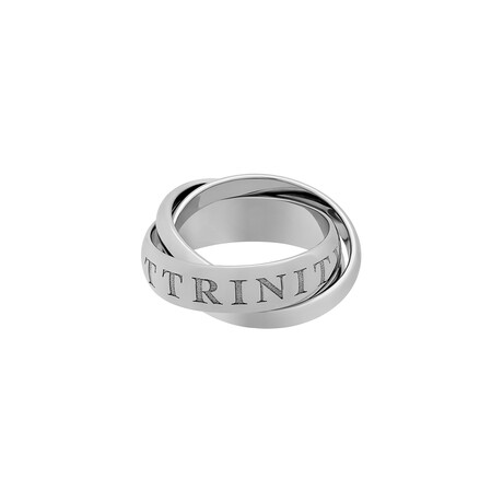 Cartier 18k White Gold Or Amour Et Trinity Ring // Ring Size: 6 // Pre-Owned