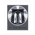 Robert Indiana // To the Bridge (Brooklyn Bridge) // 1997 Serigraph