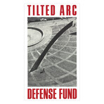 Richard Serra // Tilted Arc Defense Fund // 1985 Offset Lithograph