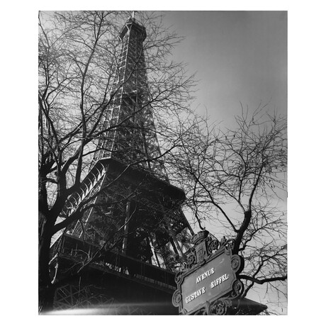 Heiko Lanio // Eifel Tower, Paris // 2000 Offset Lithograph