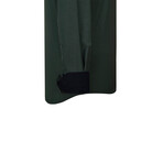 Jax Button Down Shirt // Green + Navy (S)