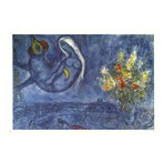 DLM No. 182 Pages 20,21 // Marc Chagall // 1969 Offset Lithograph
