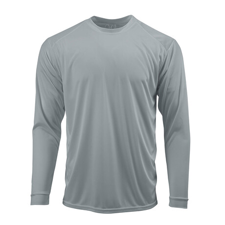 Perform Basics Dri-Tech Long Sleeve T-Shirt // Gray (S)