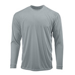 Perform Basics Dri-Tech Long Sleeve T-Shirt // Gray (XL)