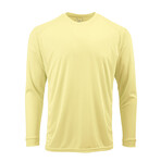 Perform Basics Dri-Tech Long Sleeve T-Shirt // Light Yellow (2XL)
