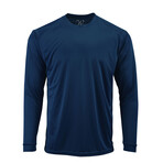 Perform Basics Dri-Tech Long Sleeve T-Shirt // Navy (2XL)