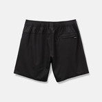Relay 7" Linerless Shorts // Black (XL)